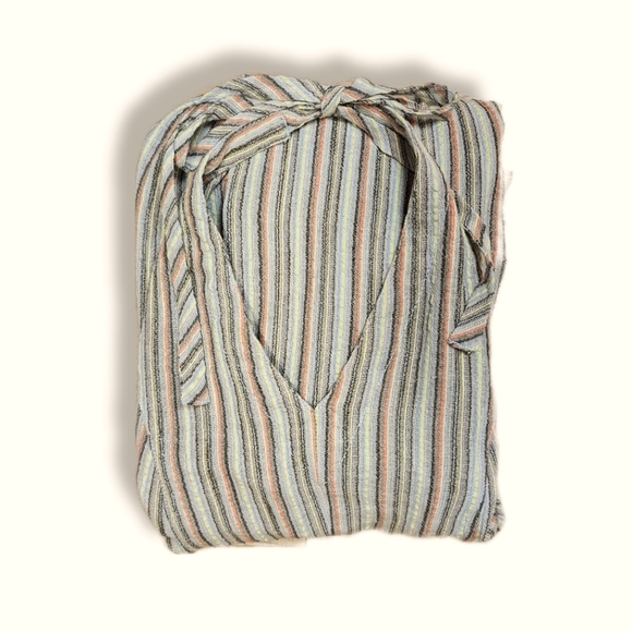 *Sold* NWOT FREE PEOPLE | These Days One-Piece Stripe Relaxed Jumpsuit - Picture 5 of 5